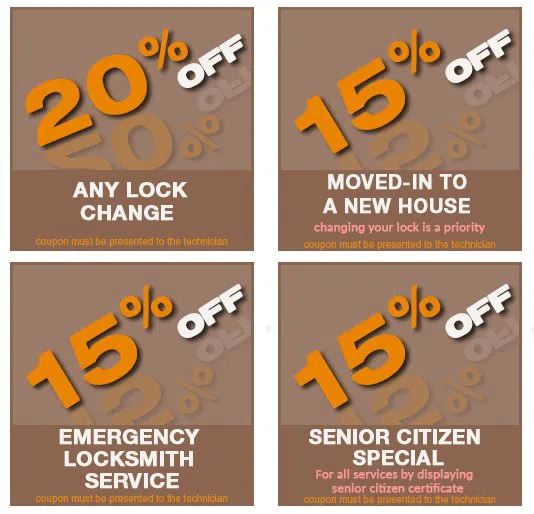 Dover Shores East FL Locksmith, Dover Shores East, FL 407-232-7136 - coupon19-set-four